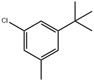 1-(TERT-ブチル)-3-クロロ-5-メチルベンゼン 化学構造式