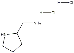 2-PYRROLIDINEMETHANAMINE DIHYDROCHLORIDE Structure