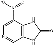 1,3-Dihydro-7-nitro-2H-imidazo[4,5-c]pyridin-2-one Struktur