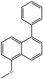 1-Methoxy-5-phenylnaphthalene Structure