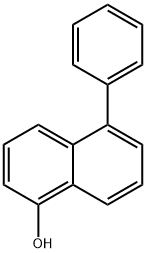 1-Hydroxy-5-phenylnaphthalene Structure