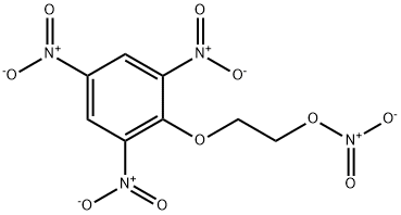 2-(2,4,6-Trinitrophenoxy)-ethanol nitrate Structure