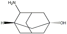 反式4-氨基-1-金刚烷醇, 62058-03-1, 结构式
