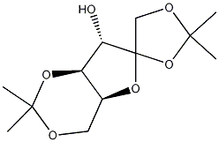 1,2:4,6-Di-O-isopropylidene-L-sorbofuranose Structure