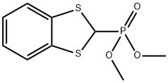 1,3-苯并二硫醇-2-基膦酸二甲酯, 62217-35-0, 结构式