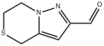 6,7-dihydro-4H-pyrazolo[5,1-c][1,4]thiazine-2-carbaldehyde Struktur