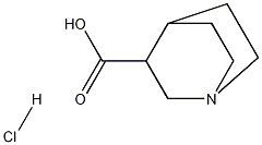 奎宁环-3-甲酸盐酸盐, 6238-34-2, 结构式