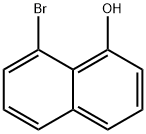 8-ブロモナフタレン-1-オール 化学構造式