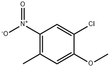 2-CHLORO-5-METHYL-4-NITROANISOLE, 62492-45-9, 结构式