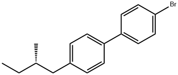 4-Bromo-4'-(2-methylbutyl)-1,1'-biphenyl Struktur