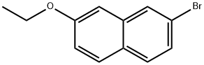 2-Bromo-7-ethoxynaphthalene 结构式
