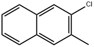 2-Chloro-3-methylnaphthalene Struktur