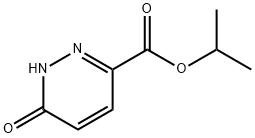3-哒嗪酮-6-甲酸异丙酯, 63001-33-2, 结构式