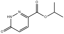 3-哒嗪酮-6-甲酸异丙酯 结构式