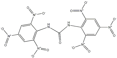 2,2',4,4',6,6'-Hexanitro-carbanilide 结构式