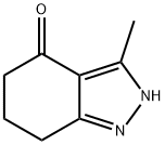 3-METHYL-1,5,6,7-TETRAHYDROINDAZOL-4-ONE Struktur