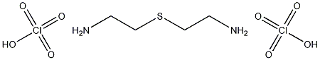 2,2'-Thio-bis(ethanamine) diperchlorate Struktur