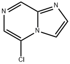 5-クロロイミダゾ[1,2-A]ピラジン 化学構造式