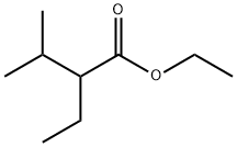2-Ethyl-3-methyl-butanoic acidethylester Struktur