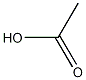 Acetic acid Struktur