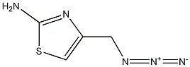 4-(Azidomethyl)-2-thiazolamine Struktur