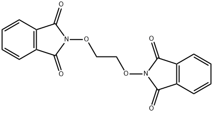 N,N'-(Ethylenedioxy)di-phthalimide,6437-67-8,结构式
