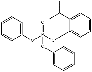 2-Isopropylphenyl Diphenyl Phosphate Struktur