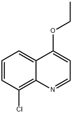 8-氯-4-乙氧基喹啉, 64965-29-3, 结构式