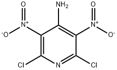 4-Amino-2,6-dichloro-3,5-dinitropyridine Struktur