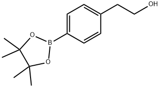 2-(4-(4,4,5,5-Tetramethyl-1,3,2-dioxaborolan-2-yl)phenyl)ethanol Structure