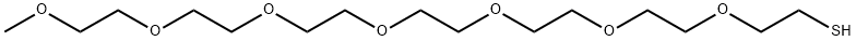 2,5,8,11,14,17,20-Heptaoxadocosane-22-thiol Structure