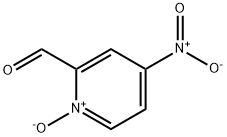 4-Nitro-2-formylpyridine N-oxide Structure