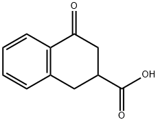 1,2,3,4-四氢-4-氧代萘-2-羧酸,6566-40-1,结构式