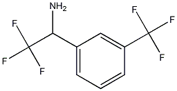 2,2,2-三氟-1-(3-三氟甲基苯)乙胺,65686-68-2,结构式