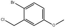1-bromo-2-(chloromethyl)-4-methoxybenzene,66192-25-4,结构式