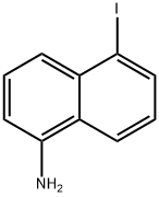 1-Amino- 5-iodonaphthalene Struktur