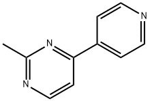 2-methyl-4-(pyridin-4-yl)pyrimidine Struktur
