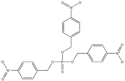 Tris(p-nitrobenzyl) Phosphate Struktur
