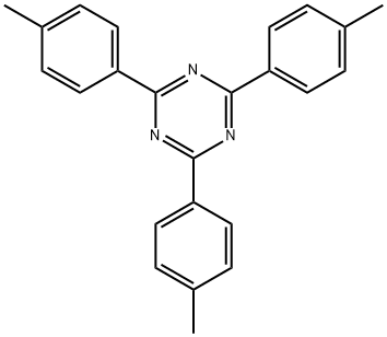2,4,6-trip-tolyl-1,3,5-triazine Struktur