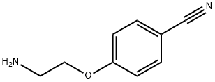 4-(2-氨基乙氧基)苯腈, 67333-09-9, 结构式