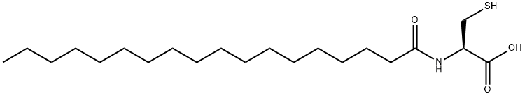 N-Stearoyl-L-cysteine,67603-50-3,结构式
