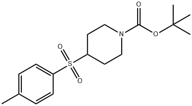 4-[(4-甲基苯基)磺酰基]-1-哌啶甲酸叔丁酯,676527-72-3,结构式