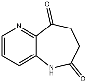 5H-Pyrido[3,2-b]azepine-6,9-(7H,8H)-dione Struktur