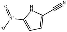 5-nitro-1H-pyrrole-2-carbonitrile Structure