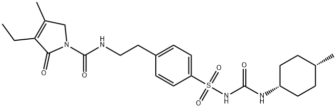 cis-Glimepiride Struktur