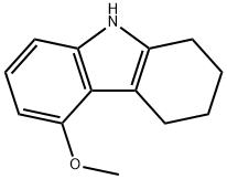 1,2,3,4-Tetrahydro-5-methoxycarbazole,68962-14-1,结构式