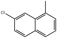7-Chloro-1-methylnaphthalene Struktur