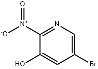 5-Bromo-2-nitro-3-Pyridinol Struktur