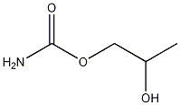 1,2-Propanediol, monocarbamate Structure