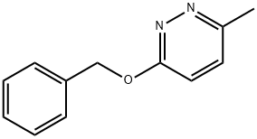 3-(Benzyloxy)-6-methylpyridazine Struktur
